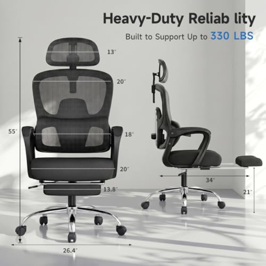 Ergonomic Office Chair with Fo - огляд і ціна Ergonomic Office Chair