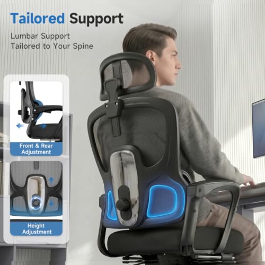 Ergonomic Office Chair with Fo - огляд і ціна Ergonomic Office Chair