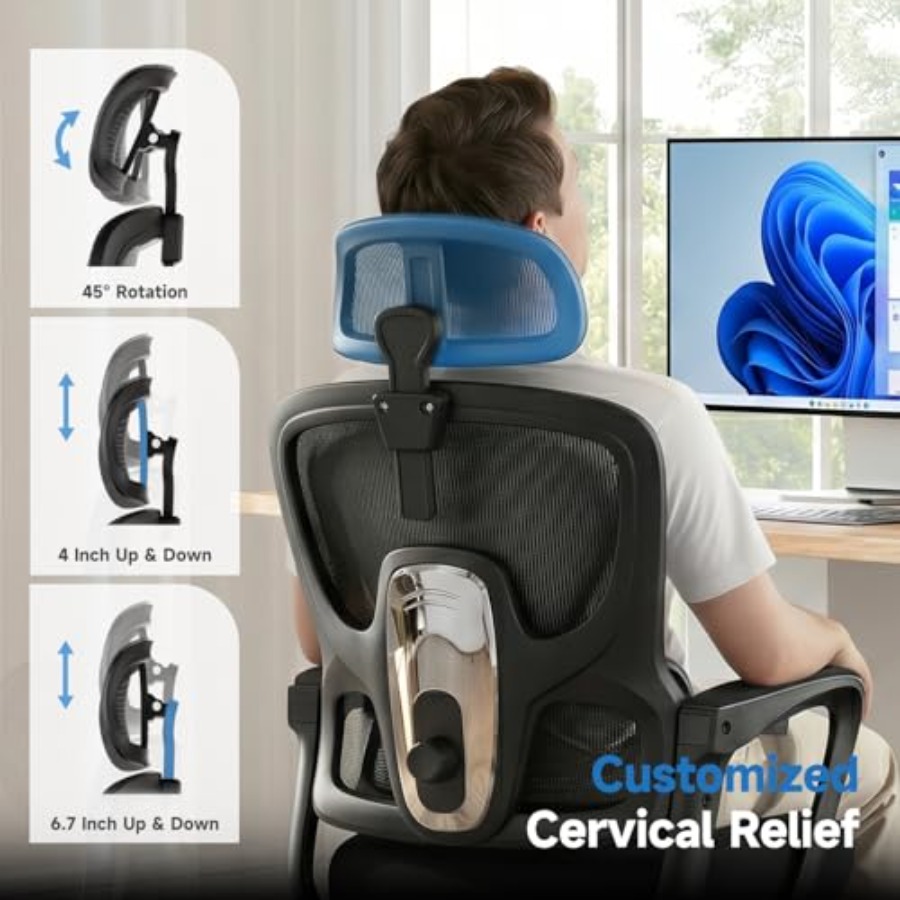 Ergonomic Office Chair with Fo - огляд і ціна Ergonomic Office Chair