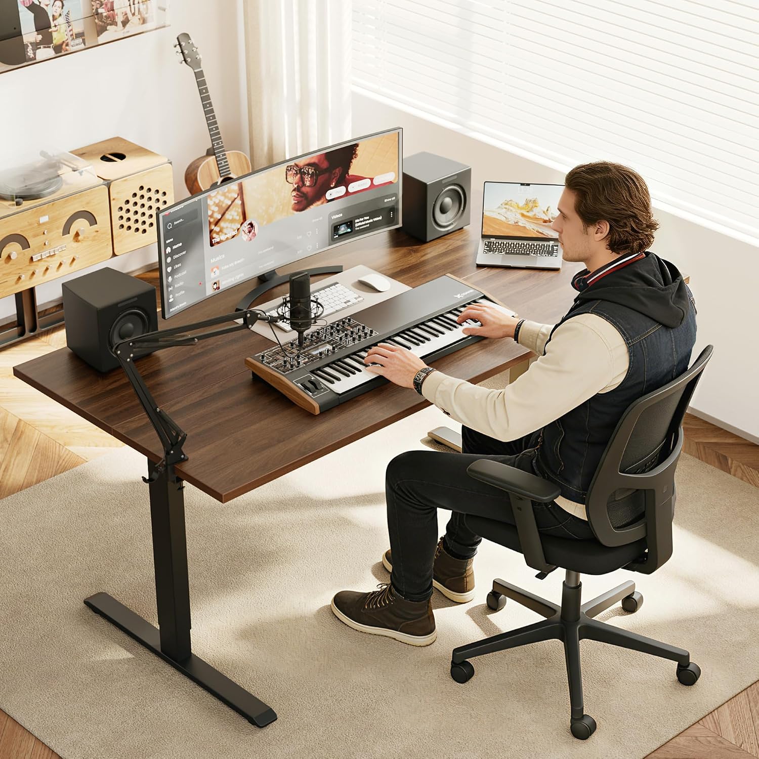 Electric Standing Desk, 55 x 2 - огляд і ціна Home Office Work Table