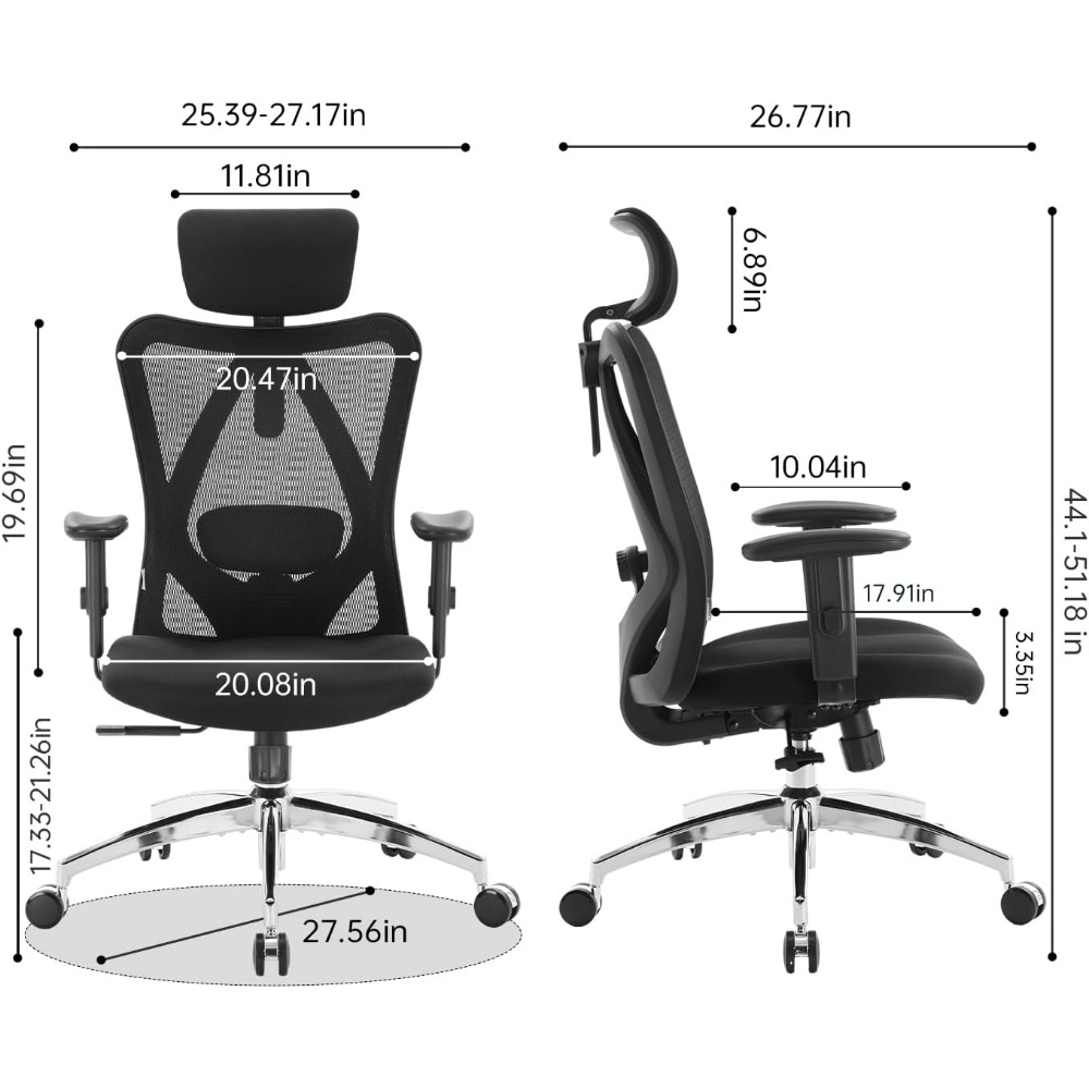 Ergonomic Mesh Desk Chair with - огляд і ціна Ergonomic Office Chair