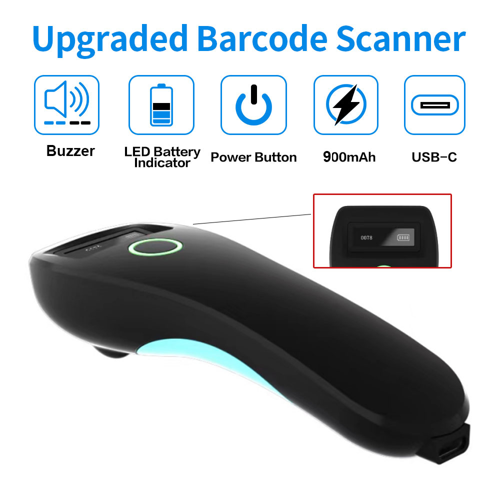 2D Barcode Scanner Bluetooth 2 - огляд і ціна Document Scanner Portable