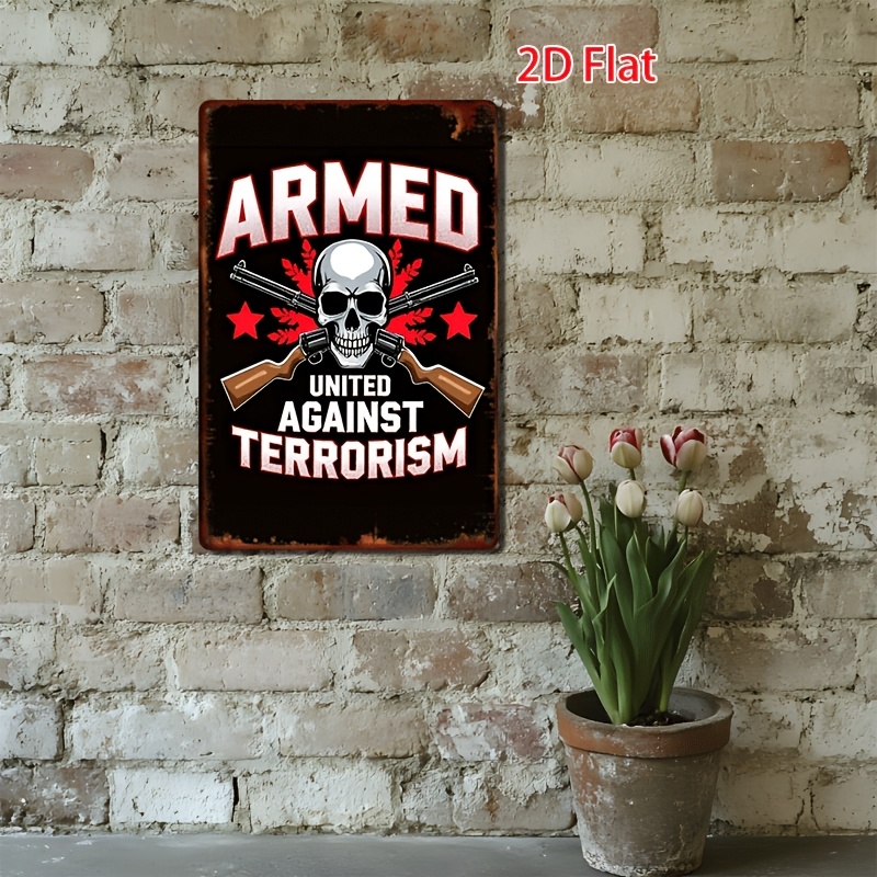 Vintage-Style Armed Against Te - огляд і ціна Home Office Or
