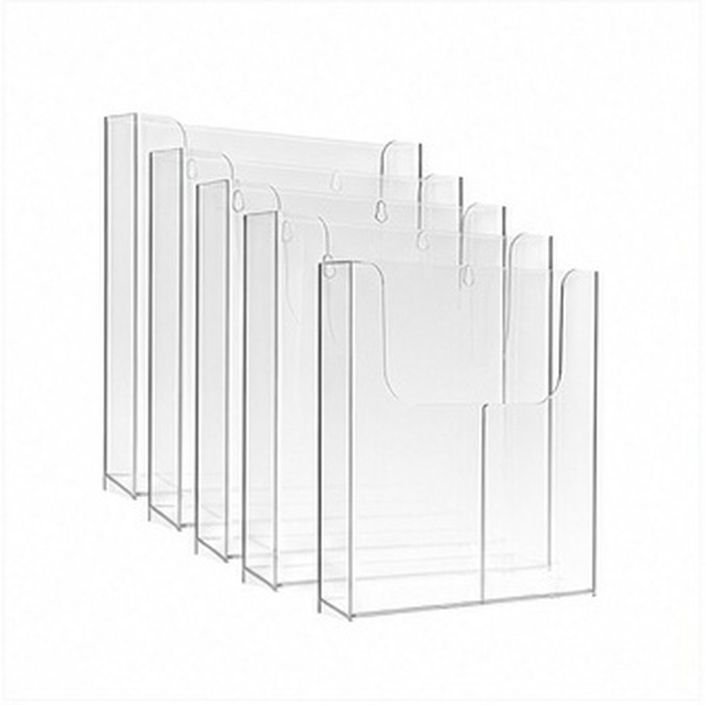 4Pcs Acrylic Wall Brochure Hol - огляд і ціна Document Holder Stand