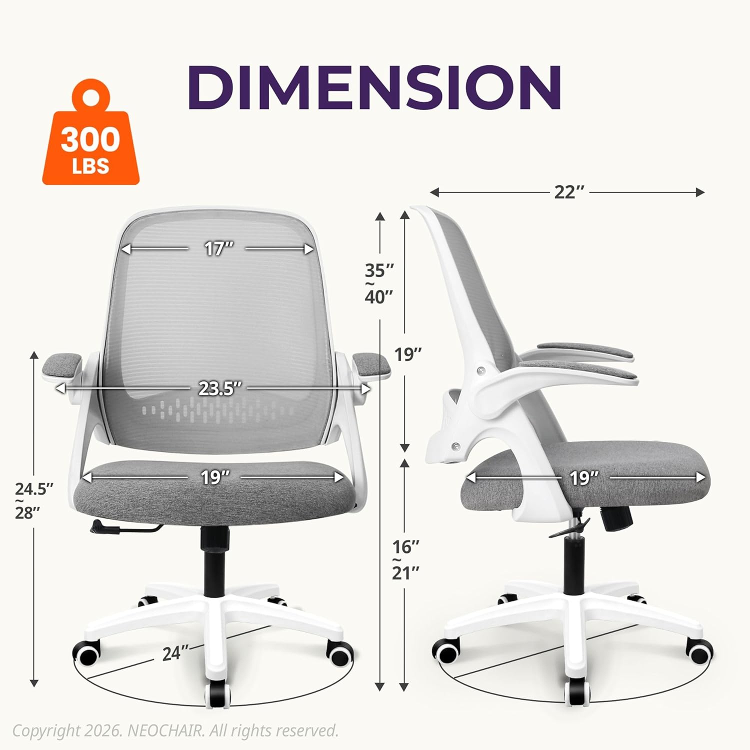 Ergonomic Mesh Office Chair wi - огляд і ціна Ergonomic Office Chair
