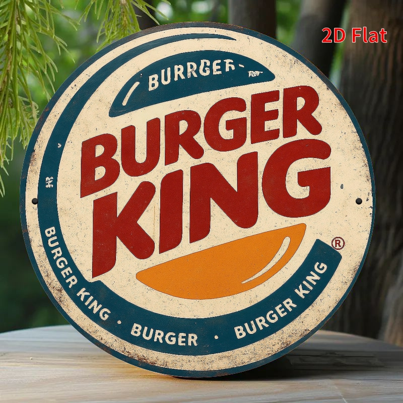 Burger King Retro wooden logo  - огляд і ціна Home Office Logo