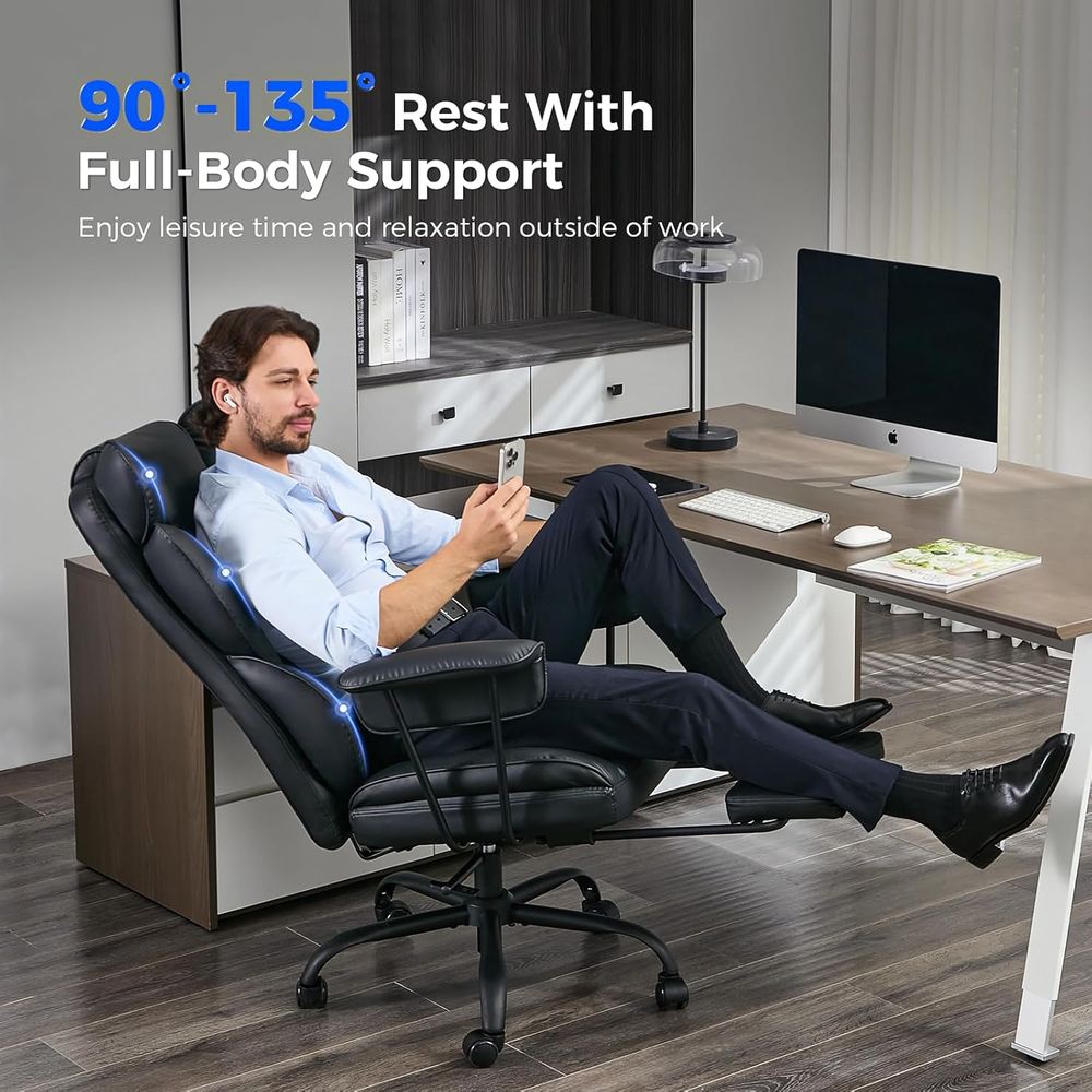 Big and Tall Oice Desk Chair - - огляд і ціна Ergonomic Office Chair