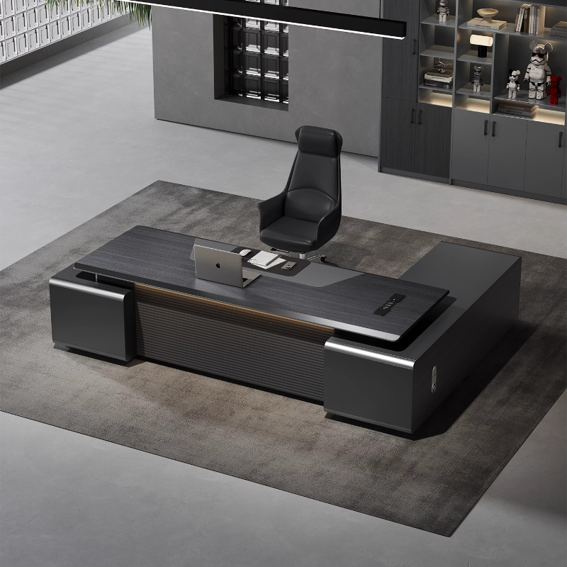 Luxury L Shapes Computer Desk  - огляд і ціна Home Office Work Table
