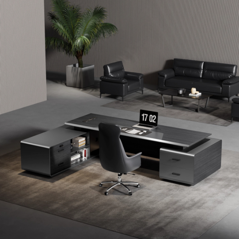 Luxury L Shapes Computer Desk  - огляд і ціна Home Office Work Table
