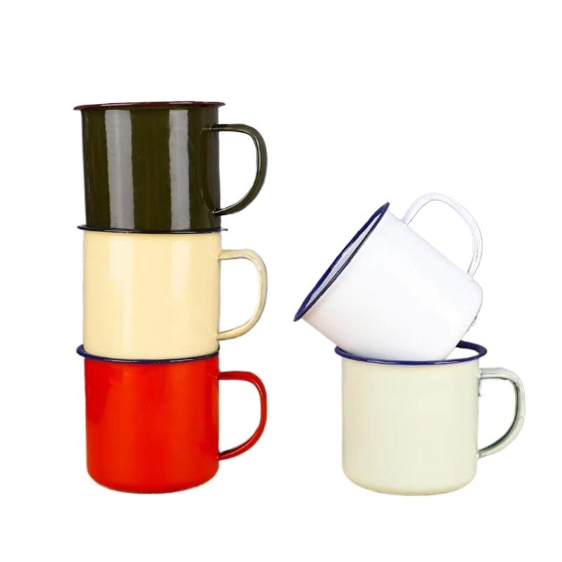 【M】Enamel Drinking Mugs Multip - огляд і ціна Home Office Logo