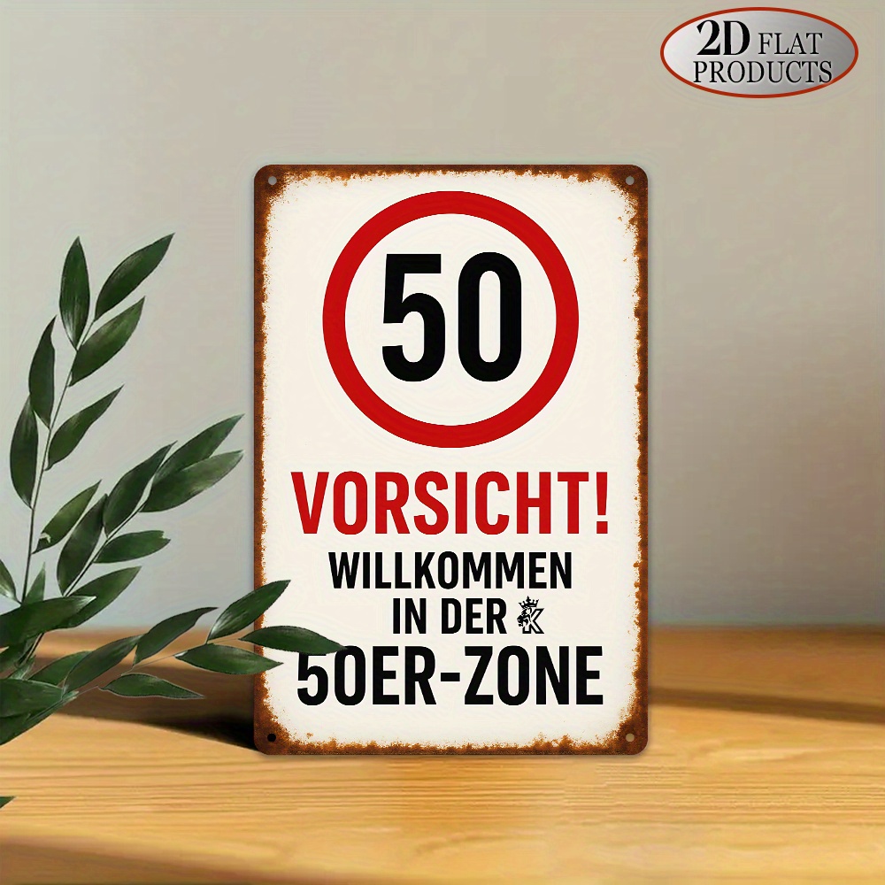50th Birthday German Speed Lim - огляд і ціна Home Office Or