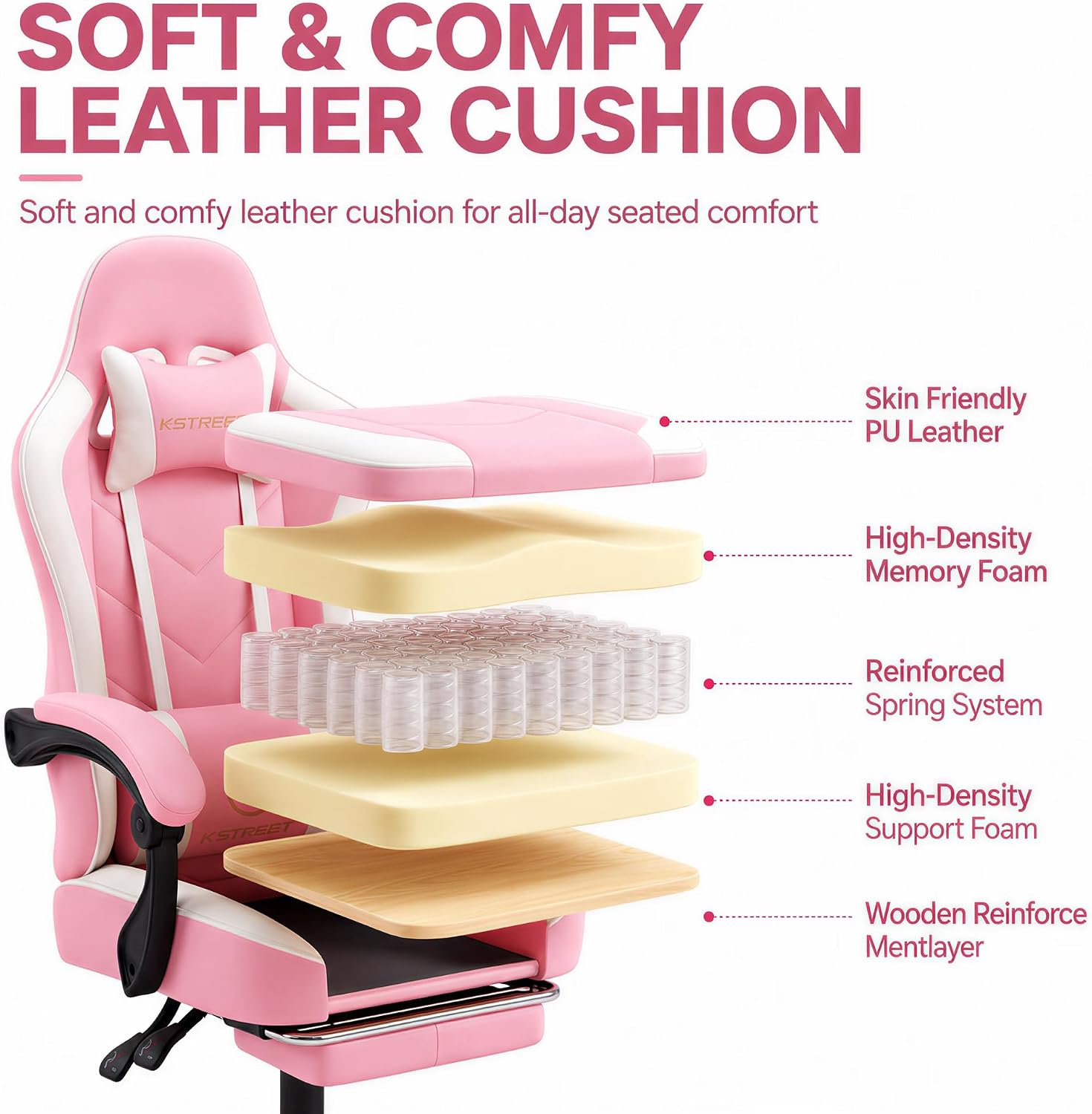 Ergonomic High Back Gaming Cha - огляд і ціна Ergonomic Office Chair