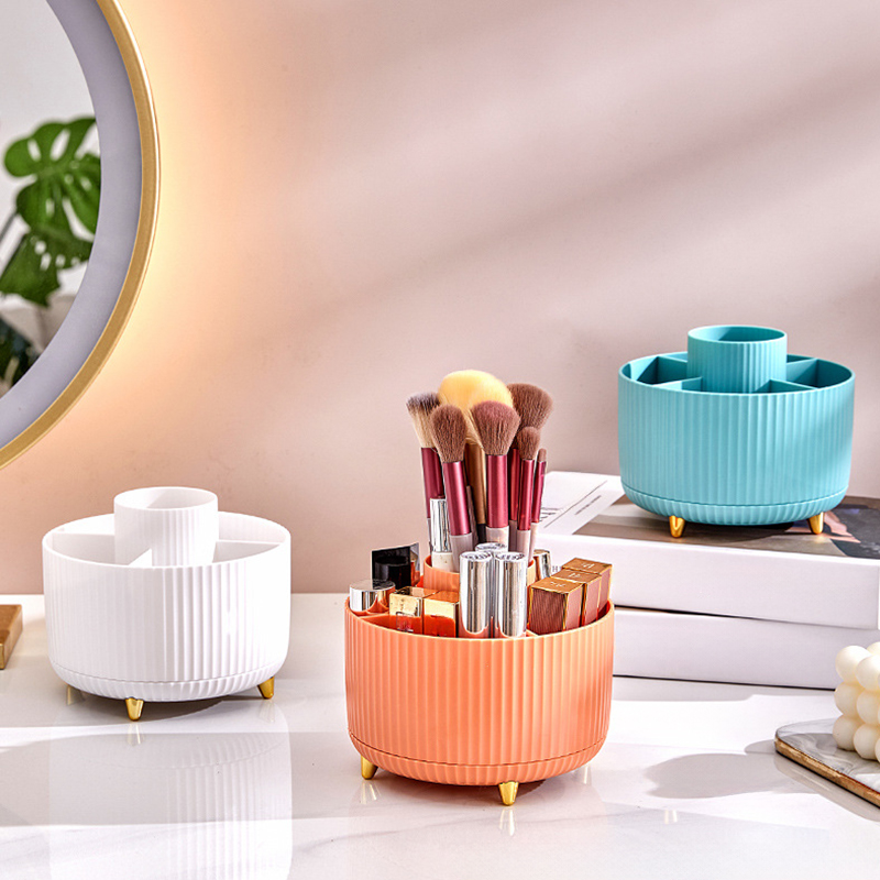1Pcs 360° Rotating Makeup Brus - огляд і ціна Home Office Work Table