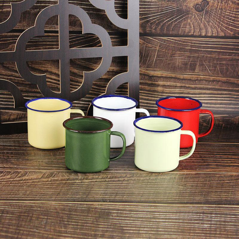 Durable Enamel Drinking Mugs C - огляд і ціна Home Office Logo