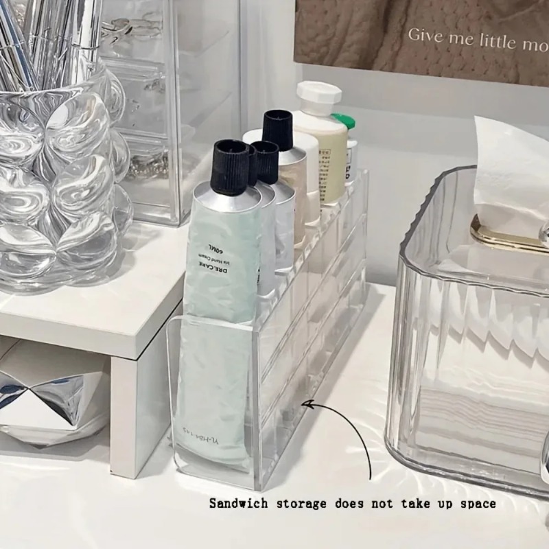 7-Slot Transparent Plastic Cos - огляд і ціна Home Office Work Table