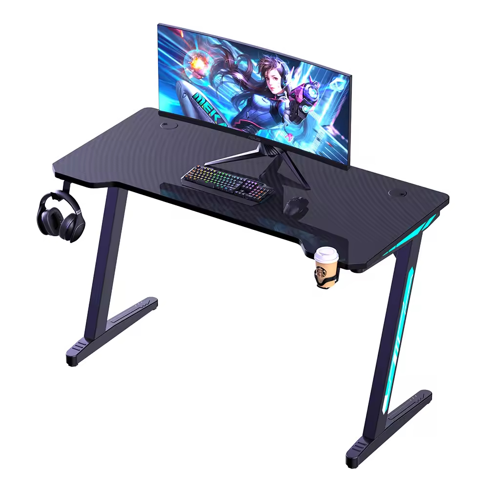 *Z Shape Gaming Desk 47 in Com - огляд і ціна Home Office Work Table