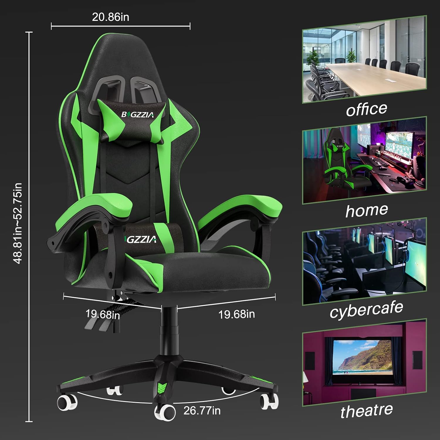 Ergonomic Gaming Chair PU Leat - огляд і ціна Ergonomic Office Chair