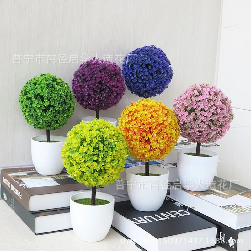 Artificial Small Tree Potted P - огляд і ціна Home Office Layout