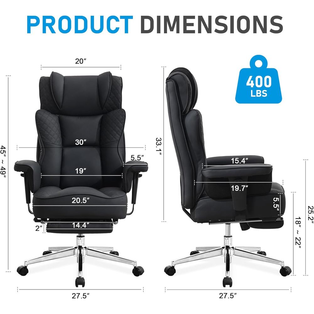 Big and Tall Oice Chair, Ergon - огляд і ціна Ergonomic Office Chair