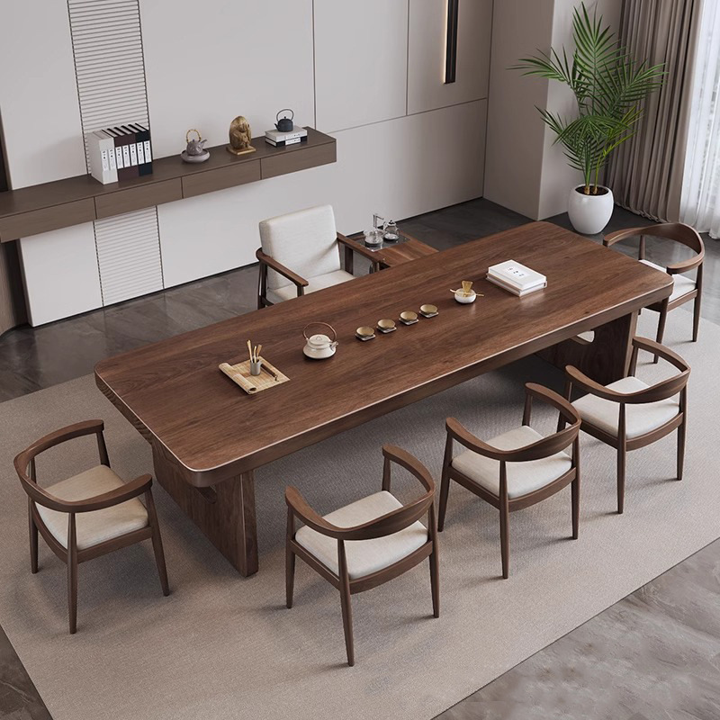 Wabi-Sabi Solid Wood Tea Table - огляд і ціна Home Office Room Inspiration
