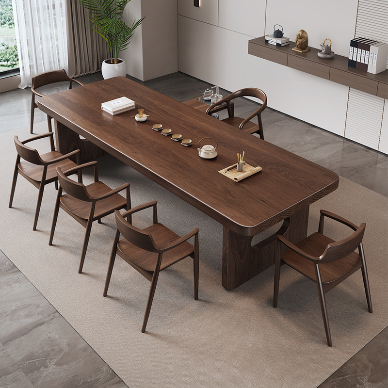 Wabi-Sabi Solid Wood Tea Table - огляд і ціна Home Office Room Inspiration