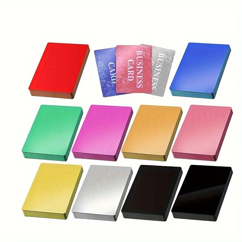 50Pcs/Set Portable Metal Busin - огляд і ціна Home Office Logo